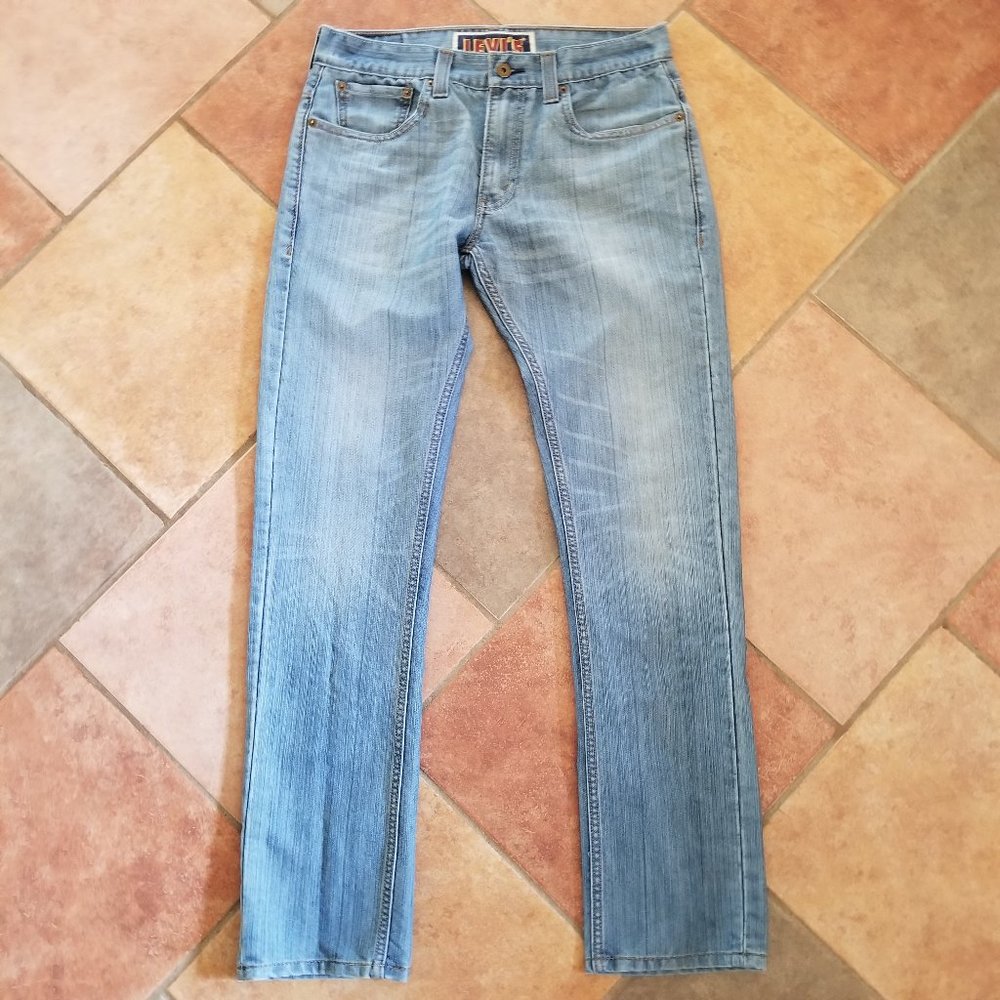 Levi's Men's 511 Slim Fit Jeans 32x34 (light blue wash)